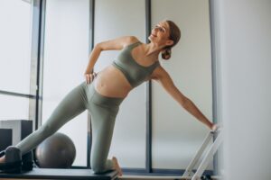 Reformer Pilates edzés várandósan