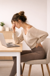5 perces Pilates az irodai székben